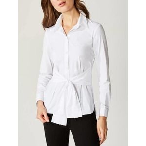 Bailey 44 Hold Me Tight Tie Button-Down Shirt - /White